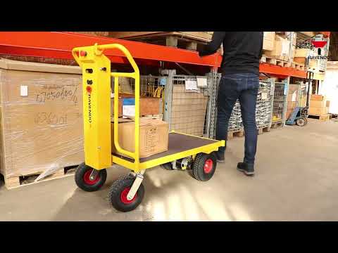 Chariot à assistance électrique pour atelier et entrepôt 500 kg