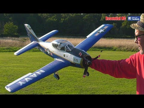 durafly-t28-trojan-naval-aviation-centennial-edition-1100mm-43-pnf-slow-flight--aerobatics