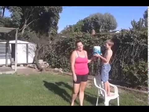 Andrew and Mom ALS ICE BUCKET CHALLENGE