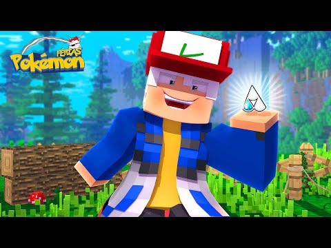 Minecraft: FÉRIAS POKEMON #6 - GANHEI MINHA PRIMEIRA INSIGNIA DE RAIN !!! ‹ MalfoyZ ›