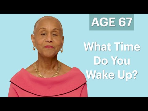 70 Women Ages 5-75: What Time Do You Wake Up In the Morning? | Glamour