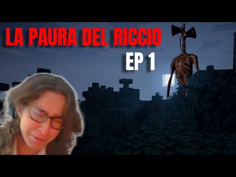MINECRAFT HORROR : MI SONO CAGAT* SOTTO  - EP 1 (La Paura del RICCIO) #ep1  #horror #sirenhead