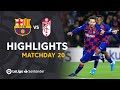 Highlights FC Barcelona vs Granada CF (1-0)