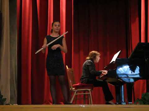 Sofia-Nicole Velinova "Dance" Philip Pavlov 3-rd International Flute competition Varna 2018 EMA