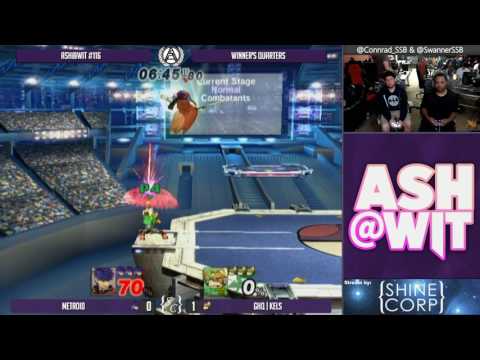 Metroid (Ike) vs GHQ | Kels (Fox) - ASH@WIT #116 Project M Winner's Semis