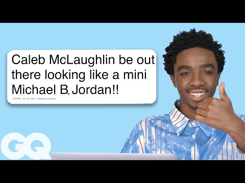 Stranger Things' Caleb McLaughlin Replies to Fans on the Internet | Actually Me | GQ Video