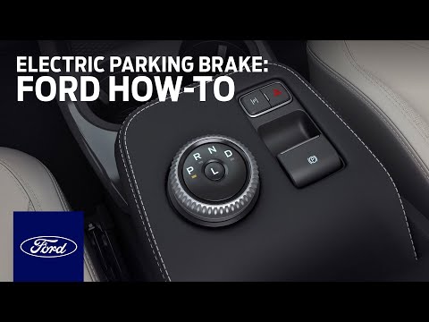 Ford Mustang Mach-E: Electric Parking Brake | Ford How-To | Ford