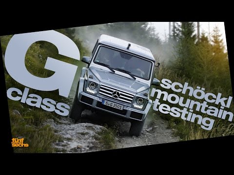 Mercedes G-Class Mountain Testing (English Subtitles)