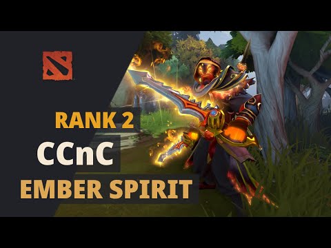 CCnC (Rank 2) plays Ember Spirit Dota 2 Full Game
