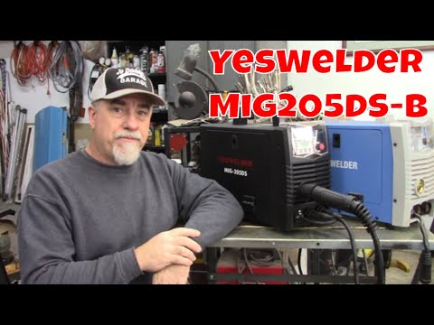 New YesWelder Mig-205DS-B Aluminum welder.  Nice upgrade from the original version.