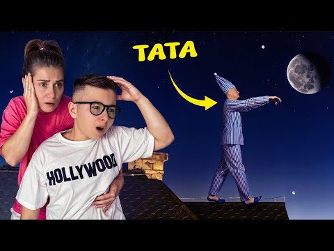 Is Dad a Sleepwalker? He's Going to Sleep!