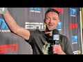 AN ECSTATIC JOSH TAYLOR ON BECOMING UNDISPUTED CHAMP AT 140! SAYS HE BEATS TEOFIMO LOPEZ & CRAWFORD