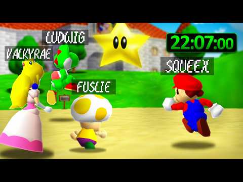 3 YouTubers vs. 1 Speedrunner (ft. Valkyrae, Fuslie, and Ludwig)