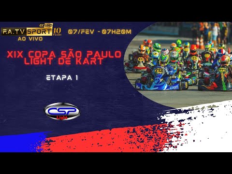 XIX Copa São Paulo Light de Kart - Etapa 1 - Interlagos