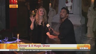 Dinner and a show at Mystique Dining in Folsom!