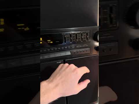 Pioneer SX-201 Stereo Receiver Graphic Equalizer - short demo for eBay