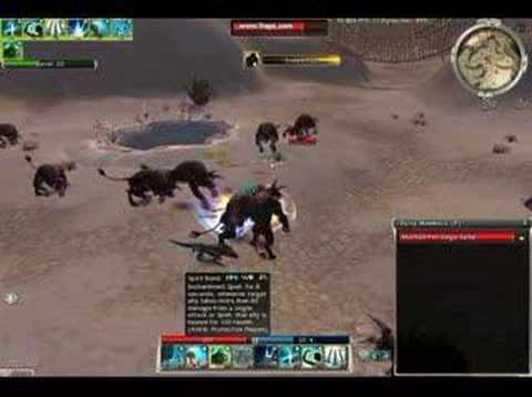 guild wars SB minotaur farming with tainted