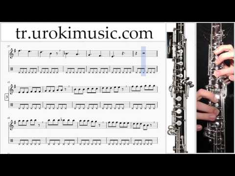 Obua Nasıl Çalınır Ariana Grande Dangerous Woman Bölüm#1 Okul Öğretmen Notalar Eğitim Tablatura Kıla