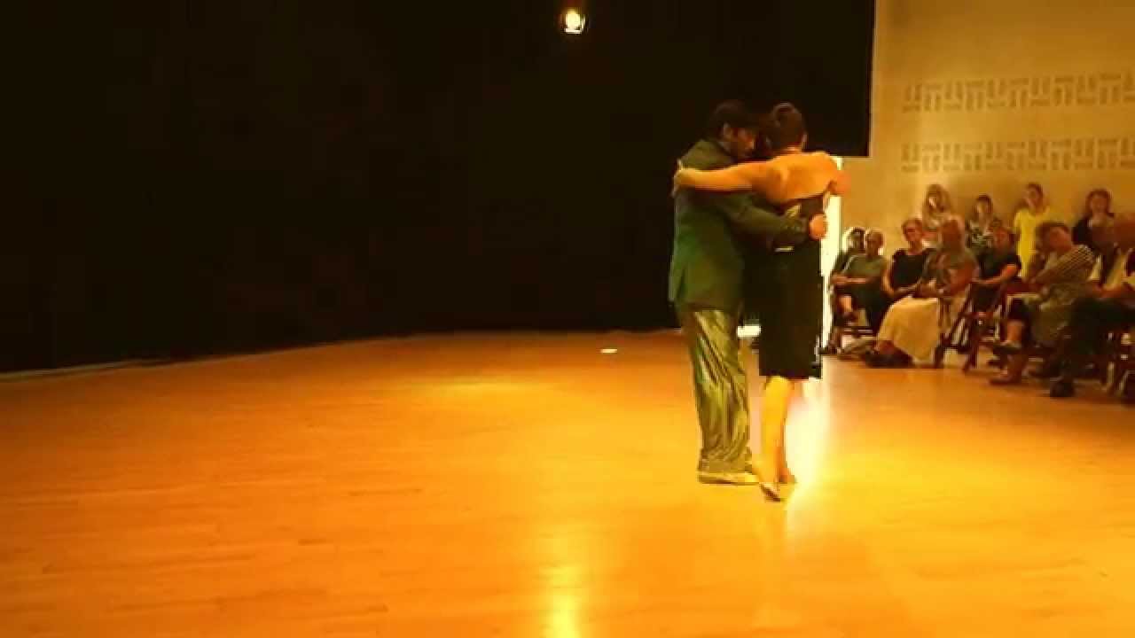 Anna Sol & Aldo Velásquez, tango, Mejor asi, Carlos Libedinsky, Ry, Denmark, July 2014
