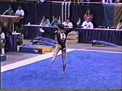 QF 1993 American Cup   Andrea Molnar HUN FX