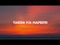 Lirik lagu bugis - taroni iya mapeddi ( wiwi anjani )