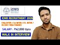 ICMR Recruitment 2026 ICMR Notification 2026 Professional Walk In Interview