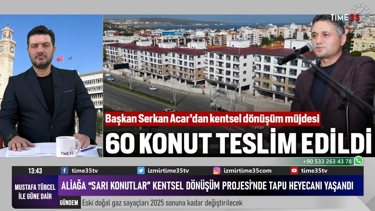Başkan Serkan Acar’dan Kentsel Dönüşüm Müjdesi "60 konut sahiplerine teslim edildi"
