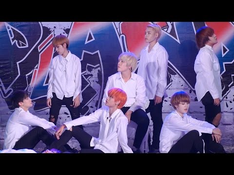 160910 BangEarn cover BTS - Fire+WeAreBulletproofPt2+I NEED U+Butterfly @ Esplanade#3 (Semi-Final)