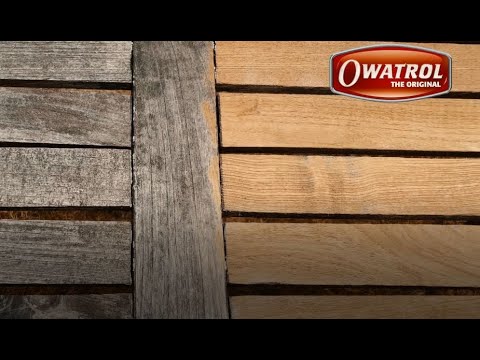 Holz- Gartentisch schnell und einfach aufbereiten ohne schleifen mit OWATROL | 2 | innoskins GmbH
