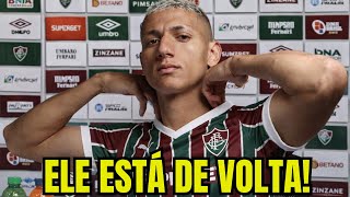 O ARTILHEIRO CHEGOU! RICHARLISON ESTÁ DE VOLTA AO FLUMINENSE! NOTICIAS FLUMINENSE HOJE!