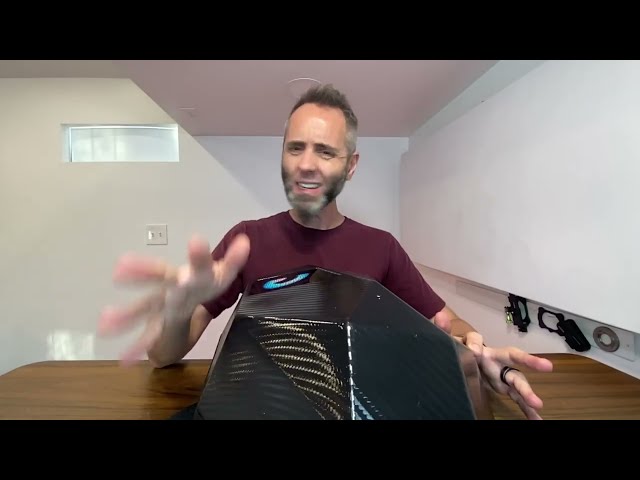 Review of Best Motorcycle Backpack with LED Screens - alternate angle