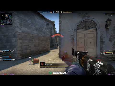 ngiN - 1vs3 clutch. Inferno. GamerLegion vs. Sangal at ESEA Premier Season 37 Europe