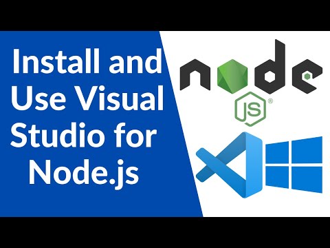 Node js Tutorial for Beginners 3 Install and Use Visual Studio Code on Windows 10 for NodeJs