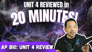 Let's Review the Unit 4 of AP BIOLOGY in 20 minutes!