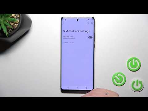 Motorola Edge 30 Ultra - How To Remove Sim Card Pin Code