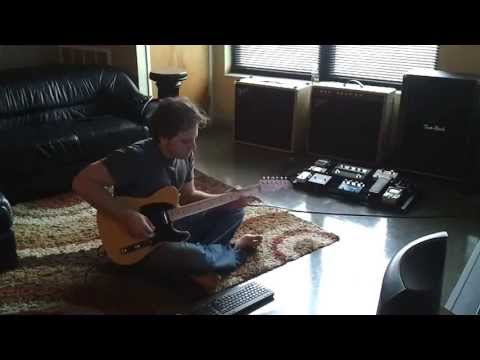 Brian Palay Records a Guitar Solo