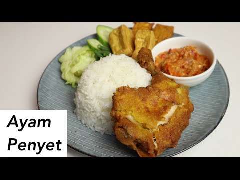 How to Cook Ayam Penyet | Jat Cooks