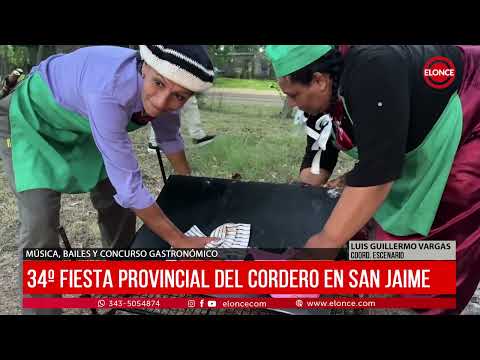 34º Fiesta Provincial del Cordero en San Jaime de la Frontera - Luis Guillermo Vargas, coordinador
