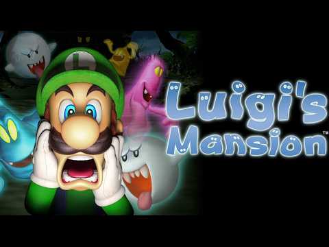 Luigi's Mansion 1 - FULL MOVIE!! (Her first time playing this game!) - 6 Hours