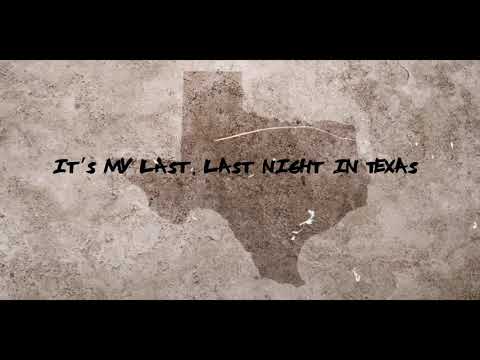 Mikel Knight - Lyric Video "Last Night In Texas"