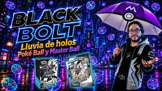 Black Bolt me sorprendió con una cantidad absurda de holos Poké Ball y Master Ball #pokemontcg #tcg