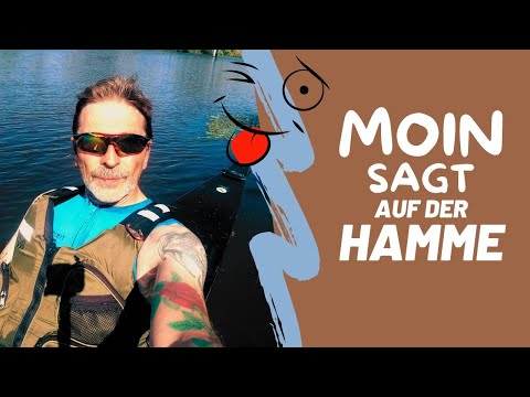 Auf der Hamme   ! MOIN  ! ... und nicht Moin, Moin...:-) #kayaklife #paddeln #kayaking