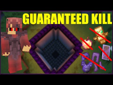 Minecraft Redstone Weapon: Overpowered Guaranteed-Kill Trap (1.18.1+)