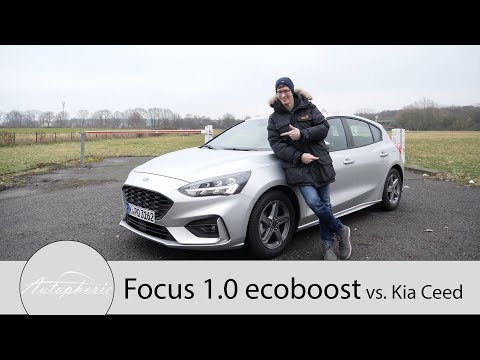 2018 Ford Focus 1.0 EcoBoost Fahrbericht / Vergleichstest mit dem Kia Ceed (Teil 2) - Autophorie