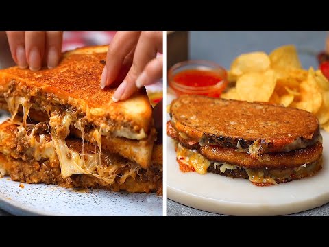 7 Game Day Grilled Cheese Sandwiches