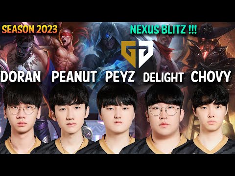 Chovy, Peanut, Peyz, Doran, Delight in NEXUS BLITZ - GENG TEAM Playing NEXUS BLITZ - Patch 13.21 KR