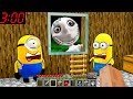 We Found The Man From the Window at 3:00 AM and minions in minecraft Scooby Craft