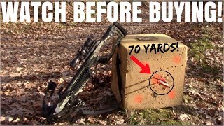 The 2 BEST CROSSBOWS For Under $400!!! ( Barnett Whitetail Hunter 2 &amp; CenterPoint Sniper 370 )