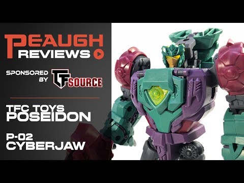 Video Review: TFC Toys Poseidon - P02 CYBERJAW