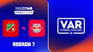 REVISÃO DO VAR I RODADA 7 I VELO CLUBE X RED BULL BRAGANTINO I 1ª FASE I PAULISTÃO CASAS BAHIA 2026